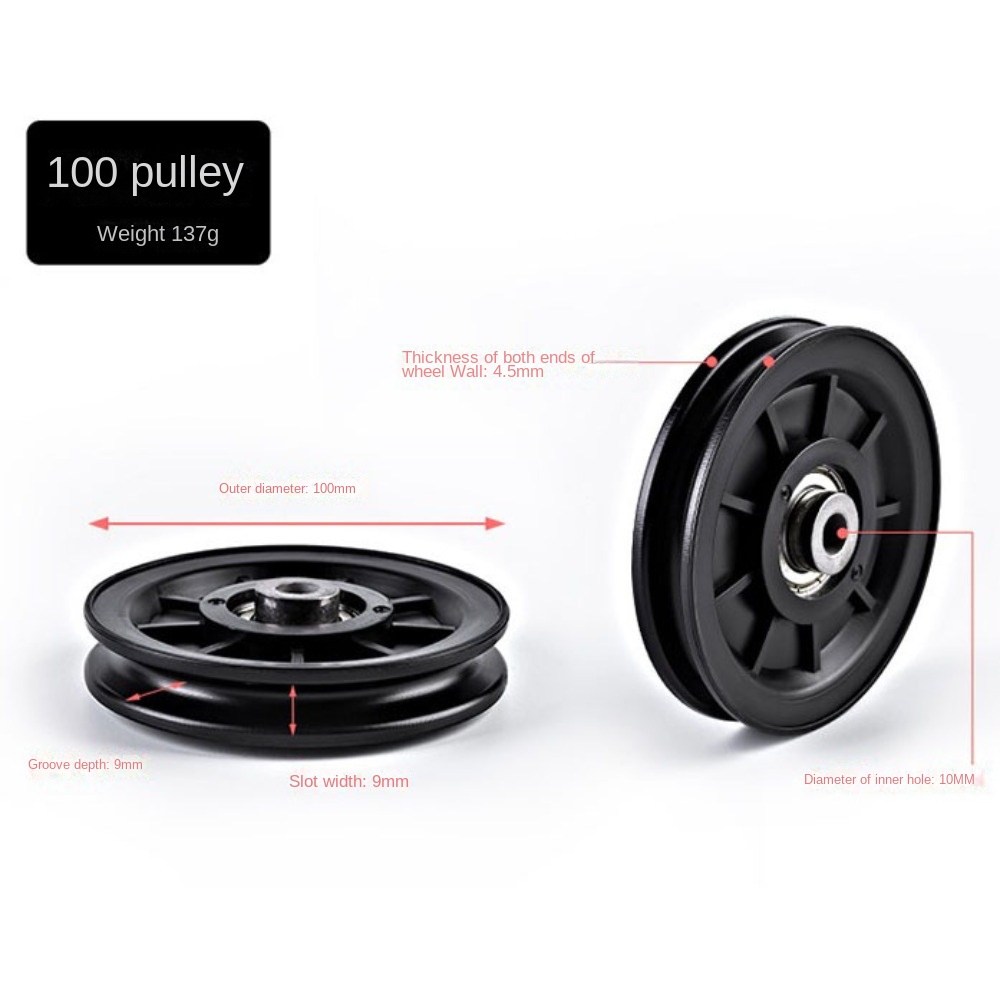 High Quality Black Nylon Beari - Home Gym Cable Pulley System avis et prix