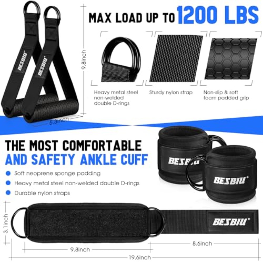 Home gym workout bands for str - Leg Home Gym Workout avis et prix