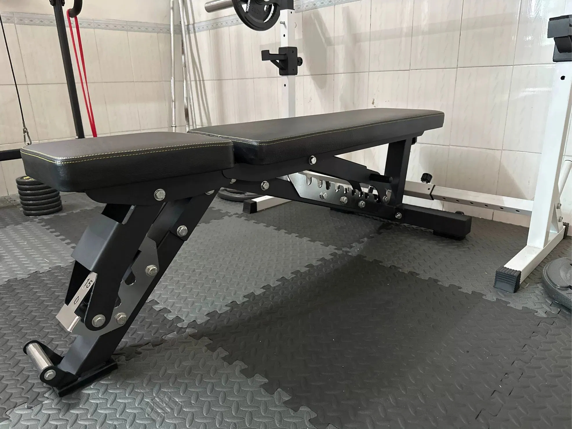 Adjustable Dumbbell Foldable B - Home Gym Dumbbells avis et prix